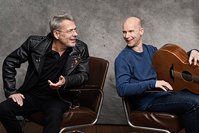 Reinhard Mey & Jens Kommnick (photo © Jim Rakete)