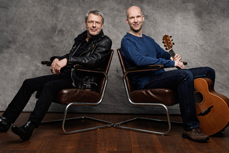 Reinhard Mey & Jens Kommnick (© Jim Rakete)